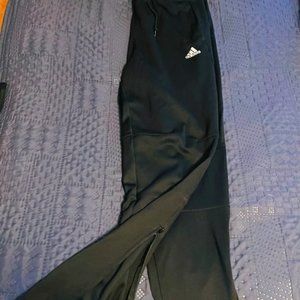 Adidas Womens Medium Performance Wear Pants -Zipped Bottoms
